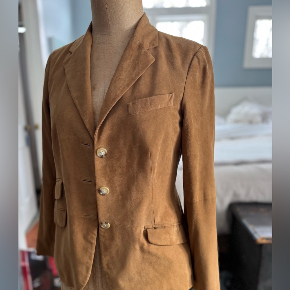 Ralph Lauren Suede Blazer